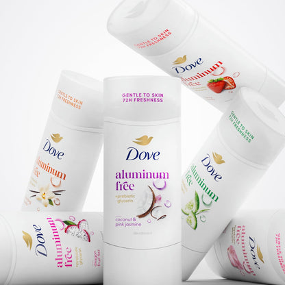 Dove Deodorant Stick Berry Spritz - 72 Hour Odor Protection, Aluminum Free, 2.4 oz