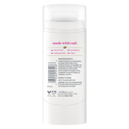 Dove Deodorant Stick Dragon Fruit Fizz - 72 Hour Odor Protection, Aluminum Free, 2.4 oz