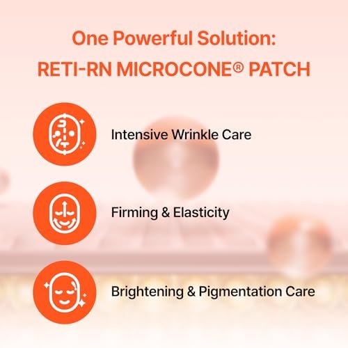 ACROPASS RETI-RN Microcone Wrinkle Patches – Deep Wrinkle Treatment with PDRN 10,000 ppm, Retinol, Hyaluronic Acid – Anti-Aging Slim Type, 6 Count Avelisse
