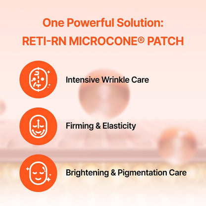 ACROPASS RETI-RN Microcone Wrinkle Patches – Deep Wrinkle Treatment with PDRN 10,000 ppm, Retinol, Hyaluronic Acid – Anti-Aging Slim Type, 6 Count Avelisse