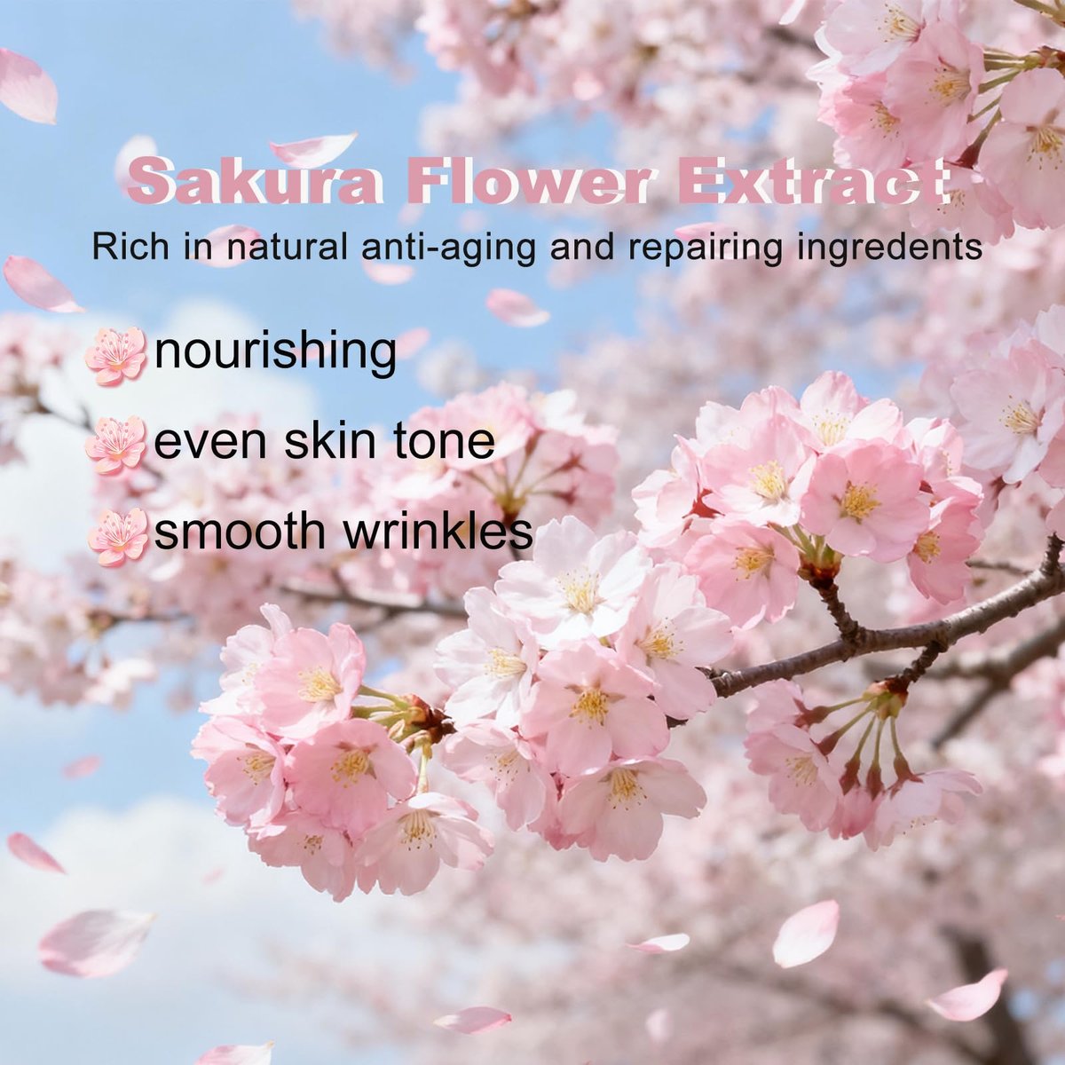 Sakura Skin Care Set - Christmas Birthday Gifts for Teen Girls, Skincare for Girls 10-12, Kids Skin Care Set Ages 8-12, Teens 10-12, Skin Care Kit for Women with Gua Sha (Blue, Travel Size) Avelisse