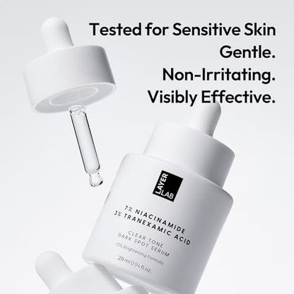 LAYERLAB Niacinamide 7% & Tranexamic Acid 3% Dark Spot Appearance Serum | 13% Radiance Complex Visibly Evens Skin Tone Look | Hydrating K-Beauty Skincare 0.94 fl.oz Avelisse