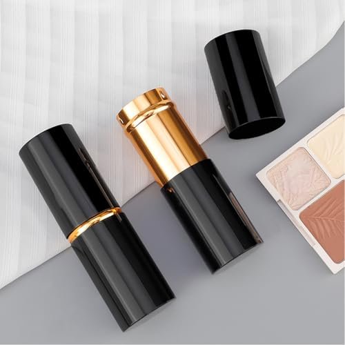 SEINGTOOM Retractable Kabuki Brush - Travel Foundation Makeup Brush with Cover - Portable Flawless for Liquid, Powder, Blush, Bronzer, Buffing - Black - görsel 16