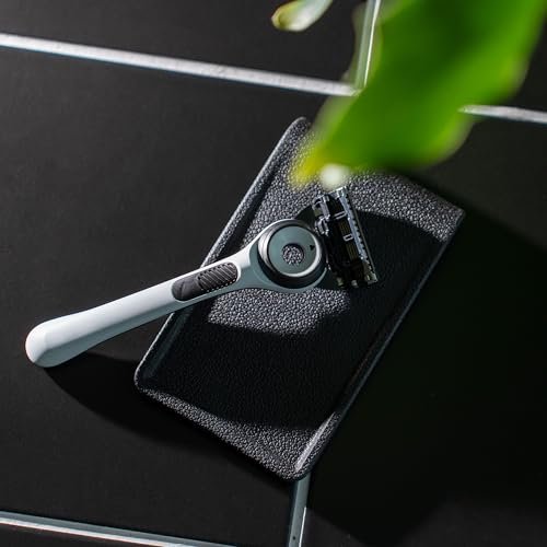 GALLINE Carbon Blade Saver Pad (Black Manner Upgrade Version) – Extends Razor Life up to 12x, Compatible with Gillette Multi-Blade Razors, Made in Korea - görsel 6