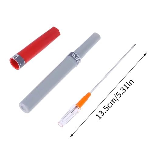 Moduzila Emergency Decompression Needles 14G – Lightweight First Aid Piercing Needles for Outdoor Exploration, Camping, Trekking (2-Pack) Avelisse