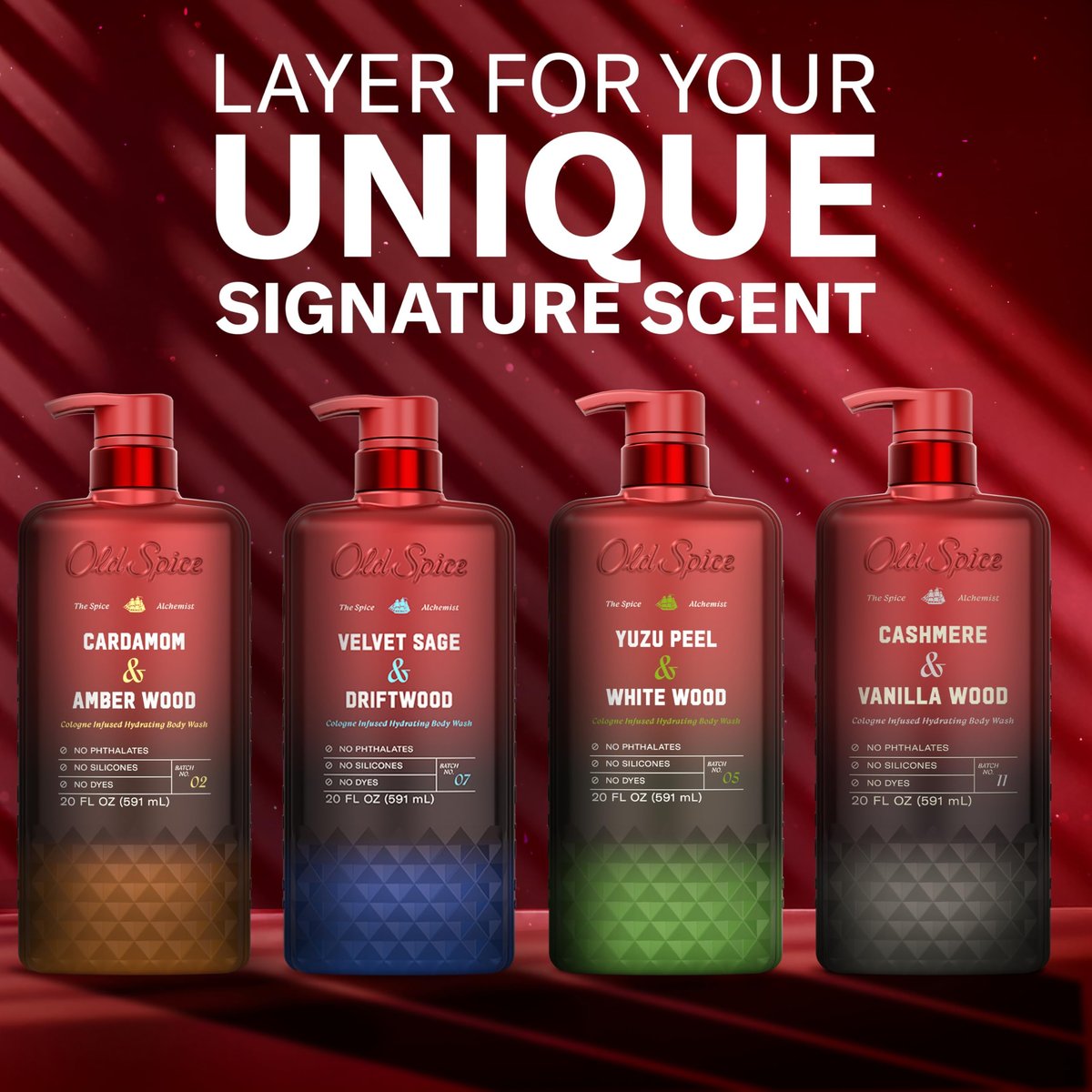 Old Spice Body Wash for Men, The Spice Alchemist Collection, 24/7 Cologne Infused Hydration, No Trade Off Formula, Cardamom + Amber Wood Scent, 20 oz - görsel 17