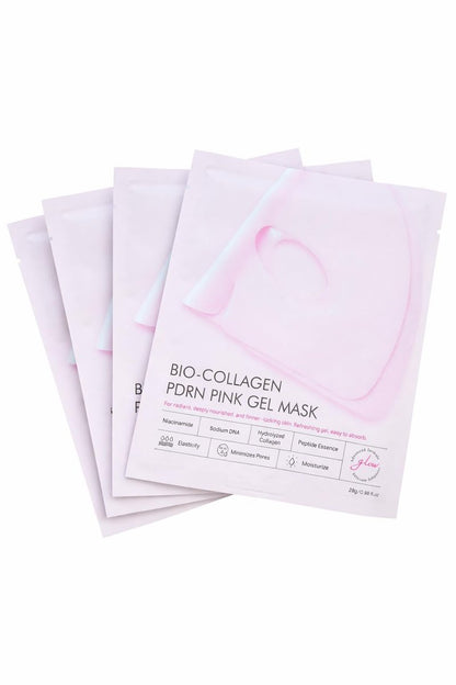 Salmon DNA Collagen Face Mask – Korean Hydrating & Firming Jelly Sheet Mask with Hyaluronic Acid – Anti-Aging, Brightening & Deep Moisture for Glowing Skin