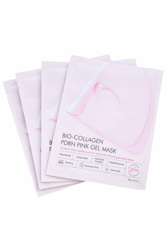 Salmon DNA Collagen Face Mask – Korean Hydrating & Firming Jelly Sheet Mask with Hyaluronic Acid – Anti-Aging, Brightening & Deep Moisture for Glowing Skin