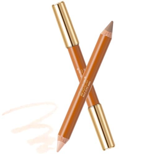 BLUE LOVE Dual-Ended Contour Pencil, 2 Shades - Precision Sculpting for Cheekbones, Nose & Jawline - Long-Wearing, Vegan & Cruelty-Free - görsel 2
