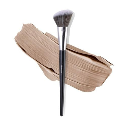 Angled Blush Brush, Bronzer Brush, Contour Brush for Makeup – Soft Dense Bristles, Vegan & Cruelty-Free, Ideal for Liquid, Cream & Powder Cosmetics
