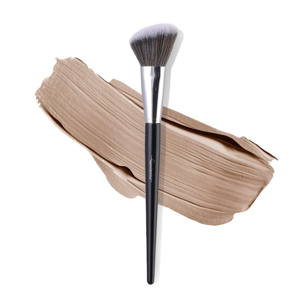 Angled Blush Brush, Bronzer Brush, Contour Brush for Makeup – Soft Dense Bristles, Vegan & Cruelty-Free, Ideal for Liquid, Cream & Powder Cosmetics - görsel 1
