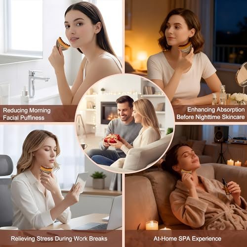 Lymphatic Contour Face Brush – Dry Sculpting Massage Tool for Natural Glow & Gua Sha Beauty Avelisse