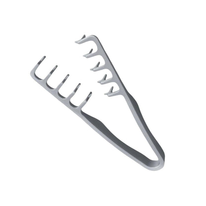 FUPUAII Voluminous Wide-Toothed Hair Comb for Men – Fluffy Texture, ABS Plastic with Textured Grip