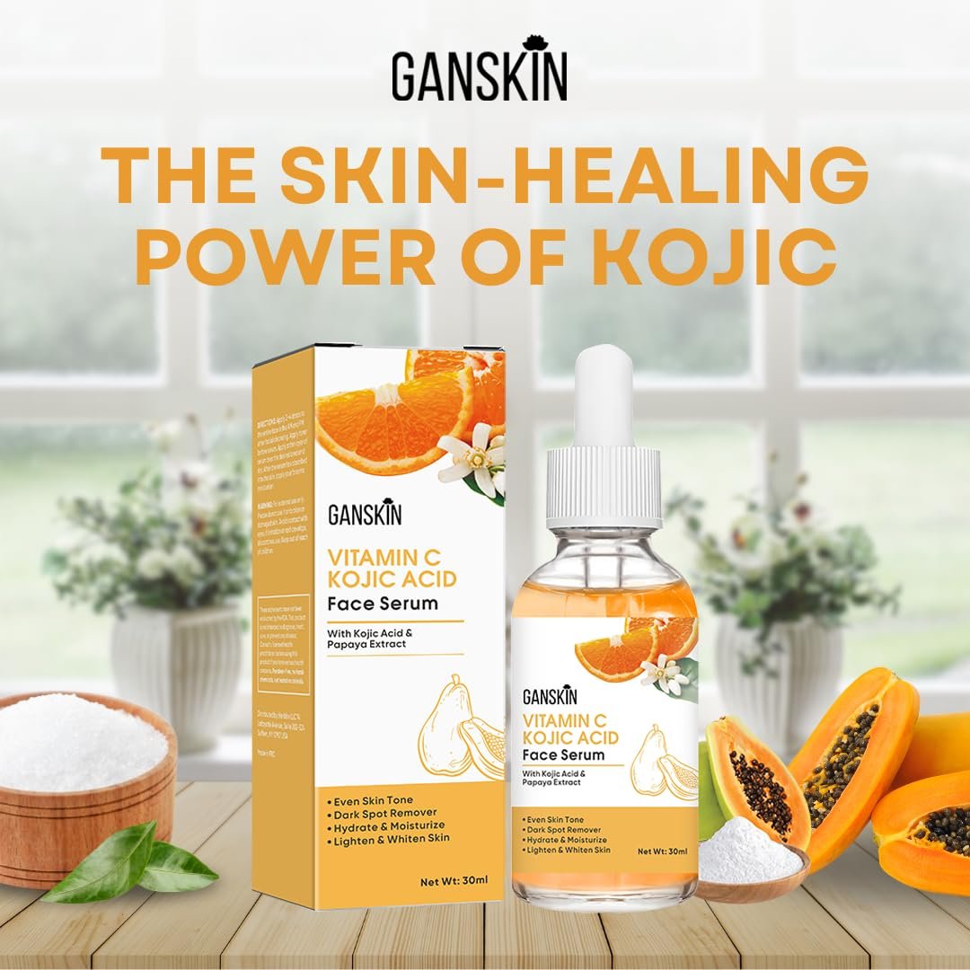 Kojic Acid Serum & Turmeric Soap Bundle – Dark Spot Corrector for Face & Body, Natural Skin Brightening Treatment - görsel 9