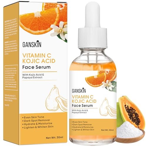 Kojic Acid Serum & Turmeric Soap Bundle – Dark Spot Corrector for Face & Body, Natural Skin Brightening Treatment - görsel 2