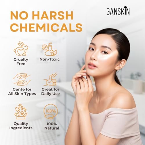 Ganskin Kojic Acid Cream – Brightening Face and Body Moisturizer for Dark Spots and Uneven Tone, 1.67 oz - görsel 12