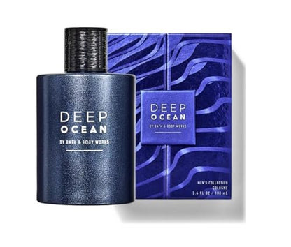 Bath & Body Works Deep Ocean Men's Cologne 3.4 fl oz Spray - Aquatic Fresh Scent