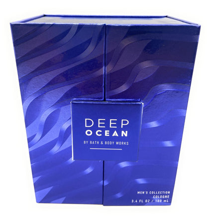 Bath & Body Works Deep Ocean Men's Cologne 3.4 fl oz Spray - Aquatic Fresh Scent