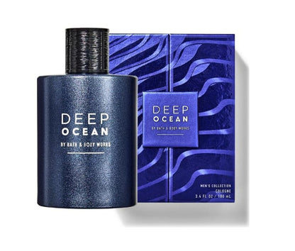 Bath & Body Works Deep Ocean Men's Cologne 3.4 fl oz Spray - Aquatic Fresh Scent