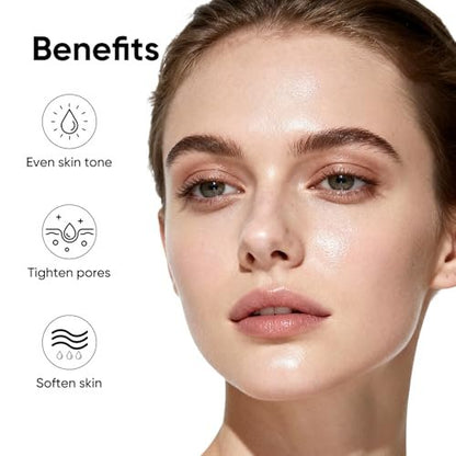 IREV Black Rice Peeling Ampoule – Daily Soft Exfoliating Face Scrub with Charcoal & Rice Extract, Gentle Blackhead Remover & Dead Skin Cells Exfoliator, Lightweight Peel Shot for Smooth Skin, 2.11 Fl Oz