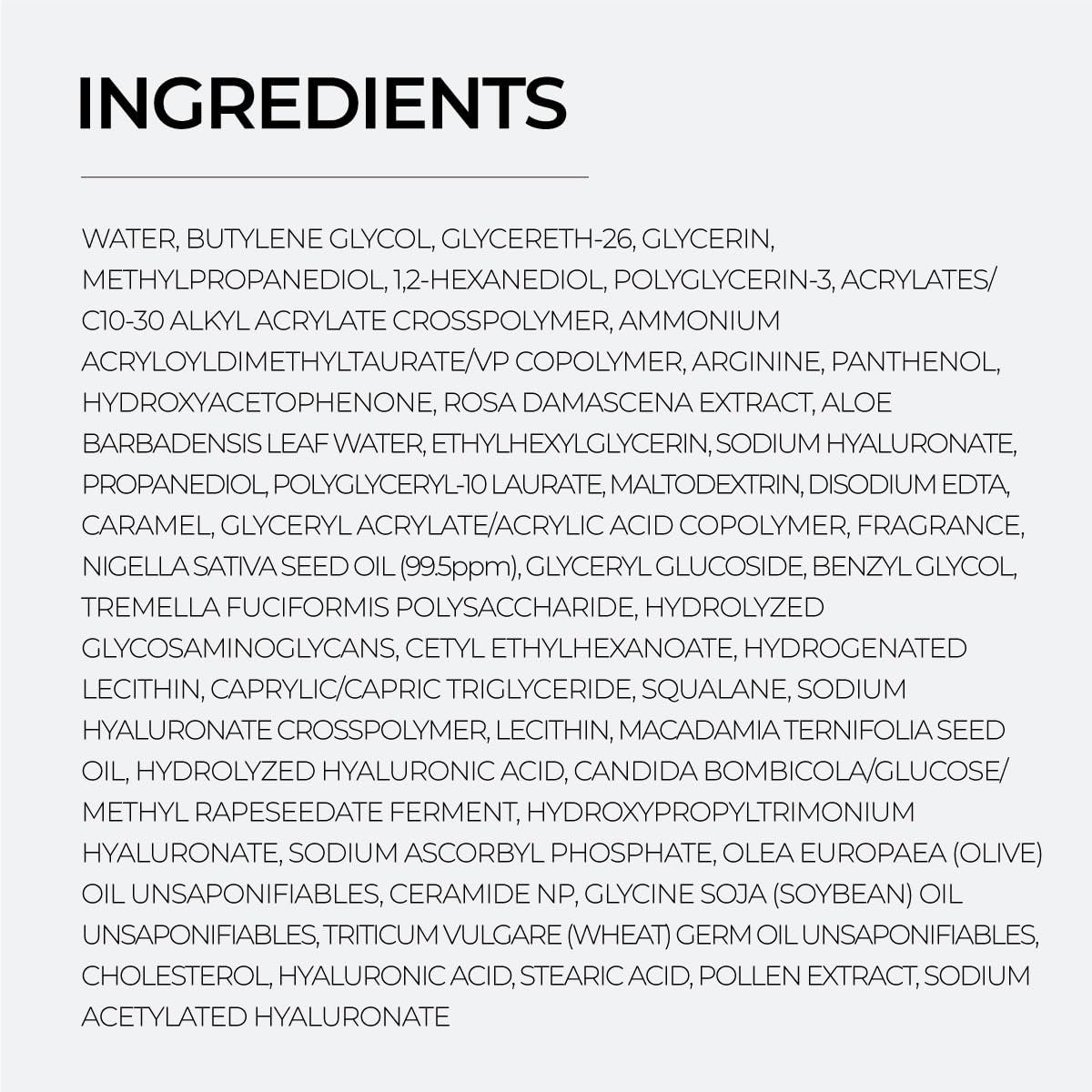 IZEZE Black Cumin NDA Pudding Gel Cream - Mattifying Moisturizer, Lightweight Face Gel, Oil Control & Absorbing, Korean Face Moisturizer with Thymoquinone, 1.69 fl.oz - görsel 17