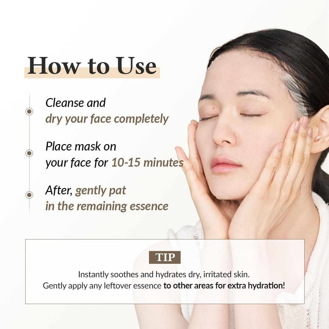 Dr.Althea 345 Relief Cream Mask | Daily Soothing Recovery & Blemish Care with Niacinamide & Tea Tree Leaf Water | Hydrating Face Mask for Sensitive Skin | Vegan Korean Skincare (Pack of 4) Avelisse