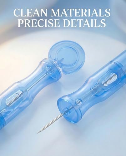 DTTIYXI Pimple Needle 50PCS – Sterile Acne Needle Kit for Blackhead & Blemish Removal, Disposable Extraction Tools for Clear Skin (Home & Salon Use) - görsel 4