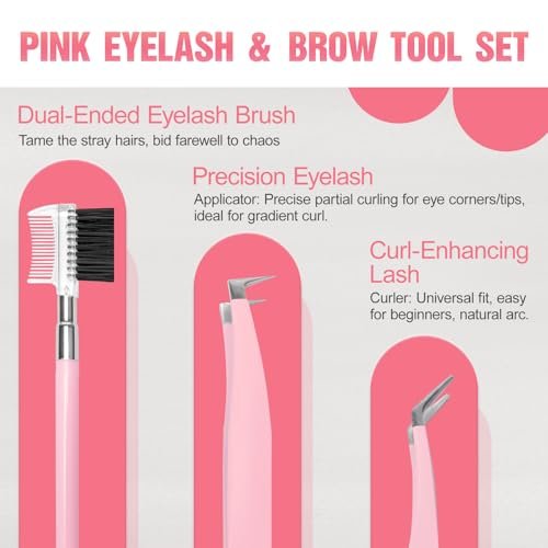 17-in-1 Eyebrow Kit with Tweezers, Scissors, Trimmer, and Brow Brushes - Professional Grooming Set for Women - görsel 10