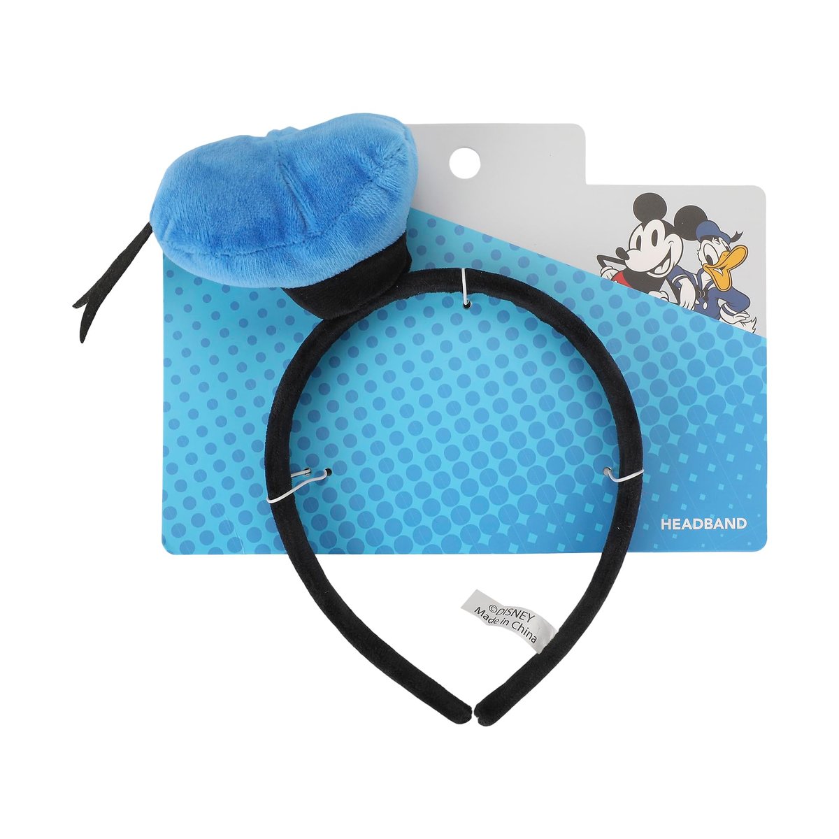 Bioworld Disney Donald Duck Cosplay Headband - Officially Licensed Blue Headwear Avelisse