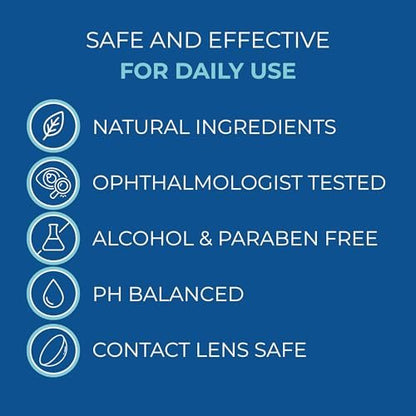 NOVEHA 60-Pack Stye Relief Eyelid & Lash Wipes with Tea Tree Oil, Hyaluronic Acid, Aloe Vera, Chamomile & Green Tea – Gently Soothes, Hydrates & Refreshes for Dry, Itchy Eyes & Blepharitis – Hypoallergenic Biodegradable Wipes Avelisse
