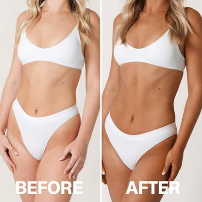 BALI BODY Clear 1 Hour Express Self Tanner – Fast-Acting, Weightless Self Tanner for Natural Bronze – No-Transfer, Hydrating Quick Tan Mousse for Smooth, Radiant Skin Avelisse