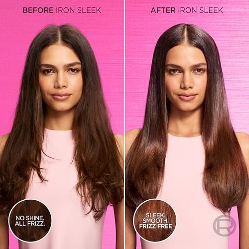 L'Oreal Paris EverPure Sulfate Free Iron Sleek Smoothing Shampoo, Frizz Control & Humidity-Resistant with Alpha-Acids, 6.8 Fl Oz - görsel 4