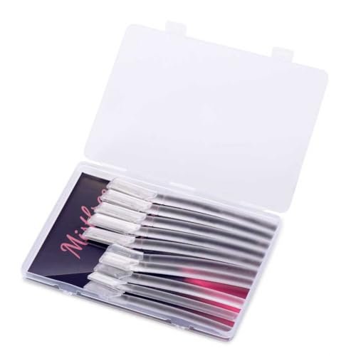 Mistfree Dermaplane Razor for Women Face – 10-Pack Eyebrow Razors with Storage Case, Professional Dermaplaning Tool for Peach Fuzz Removal, Eyebrow Shaping, Smooth Skin & Gentle Exfoliation - görsel 4