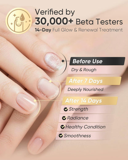 PACFE Velour Rosa Nail and Cuticle Oil - 100% Natural Plant-Based Treatment with Jojoba Oil, Squalane & Vitamin E - Deep Hydration for Dry Damaged Nails & Cuticle - Non-Greasy, Rose Scent, 1.0 fl oz Avelisse