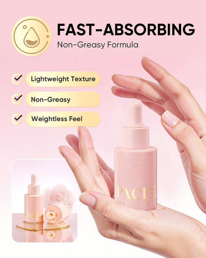 PACFE Velour Rosa Nail and Cuticle Oil - 100% Natural Plant-Based Treatment with Jojoba Oil, Squalane & Vitamin E - Deep Hydration for Dry Damaged Nails & Cuticle - Non-Greasy, Rose Scent, 1.0 fl oz Avelisse