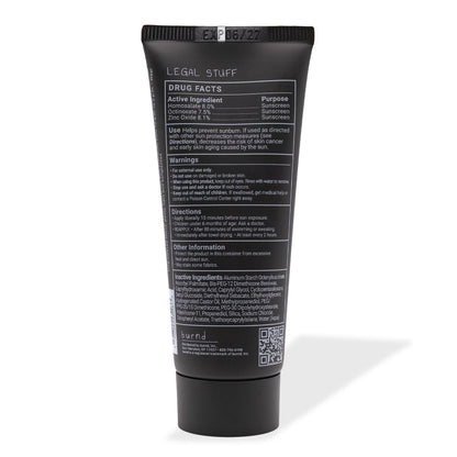 burnd SPF41 Broad Spectrum Sunscreen, Dries Clear & Invisible Finish, Transparent Zinc Oxide, Water Resistant 80 Minutes, Fragrance Free, 3.4 fl oz Avelisse