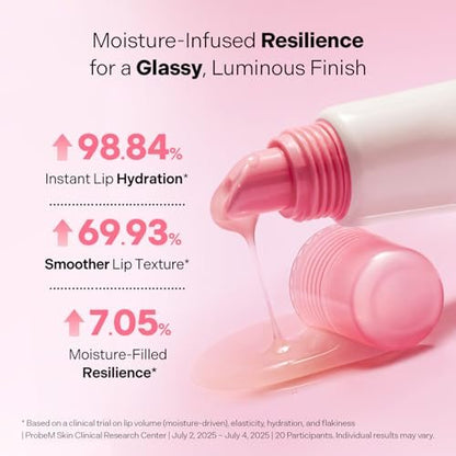 Torriden CELLMAZING Glass-Like Shine Lip Essence - Weightless Hydration for Smooth, Glossy Lips - 5D Collagen, Peptide, Jojoba Oil - Non-Sticky Korean Lip Care (11ml / 0.37 fl.oz) Avelisse
