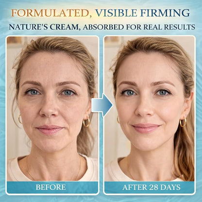 ZZILME Moisturizing Crepe Fix Cream - Firming & Anti-Wrinkle Cream for Face, Neck & Body with Hyaluronic Acid & Collagen - 1.75 oz Avelisse
