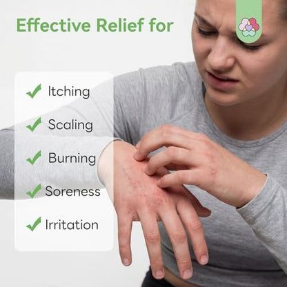 SAVILAND Antifungal Cream - Max Strength 25% Undecylenic Acid, FSA/HSA Eligible, 4.23 oz - Treats Athlete's Foot, Jock Itch, Ringworm with Tea Tree & Oregano Oil Avelisse