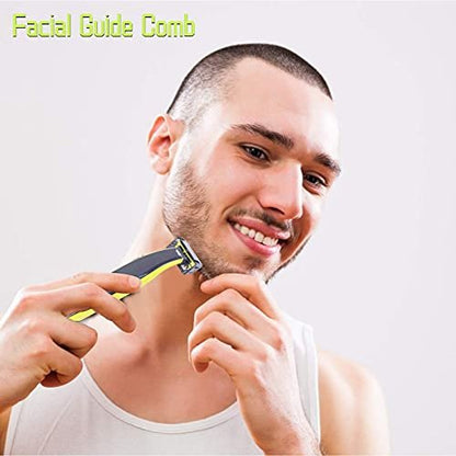 17-Pack Guide Comb Set 0.5-9mm for Norelco Trimmer Shaver, Hybrid Electric Trimmer Guards Avelisse