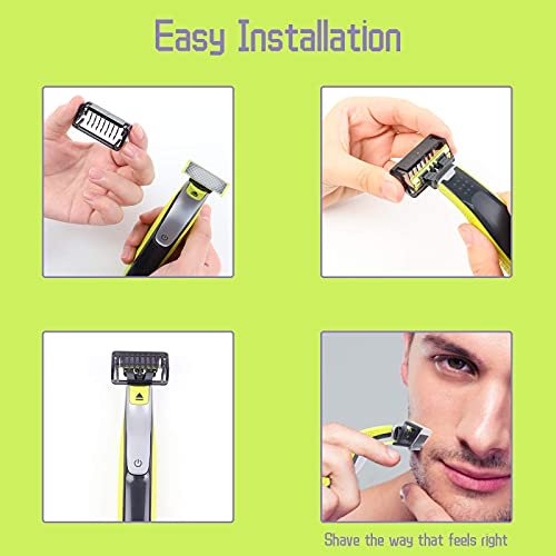 17-Pack Guide Comb Set 0.5-9mm for Norelco Trimmer Shaver, Hybrid Electric Trimmer Guards Avelisse