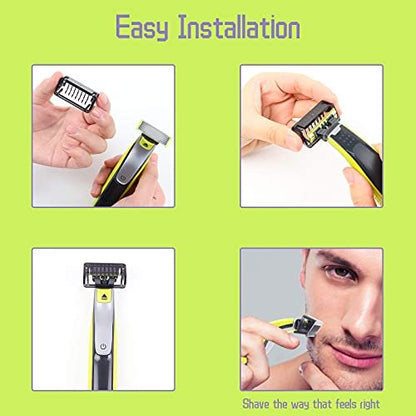 17-Pack Guide Comb Set 0.5-9mm for Norelco Trimmer Shaver, Hybrid Electric Trimmer Guards Avelisse
