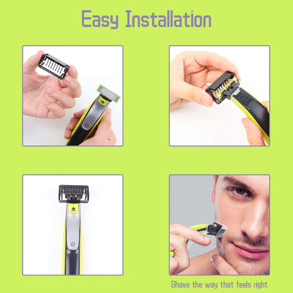 17-Pack Guide Comb Set 0.5-9mm for Norelco Trimmer Shaver, Hybrid Electric Trimmer Guards Avelisse