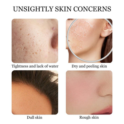 skynflow Collagen Mask - Overnight Wrapping Niacinamide Peel Off Facial Mask for Hydration & Elasticity, Supports Firmness & Revives Tired Skin, Hydrolyzed Collagen for All Skin Types - 2.54 Fl Oz Avelisse