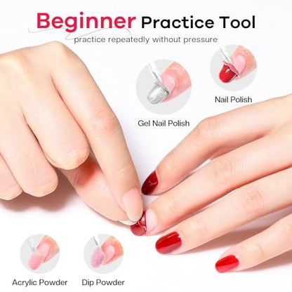 Glamonade Polish Liquid Latex for Nails – 100% Solves Gel Overflow, Peel-Off Barrier for Easy Cleanup, Perfect for Beginners (15ml)
