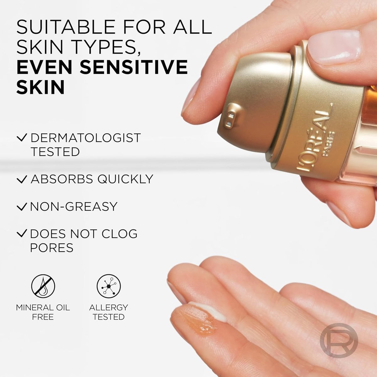 L'Oreal Paris Age Perfect Serum Le Duo Brightening Firming Anti-Aging Serum with Collagen Peptide Niacinamide Vitamin C B3 1 fl oz Avelisse
