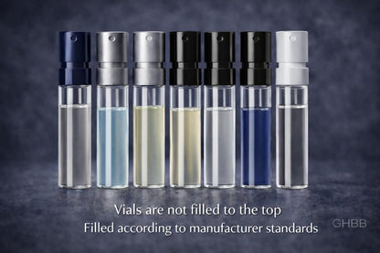 GHBB Cologne 11 Designer Sample Vial For Men Sampler Discovery Set Avelisse