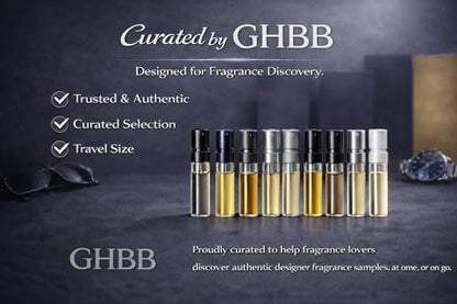 GHBB Cologne 11 Designer Sample Vial For Men Sampler Discovery Set Avelisse