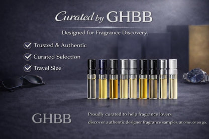 GHBB Cologne 11 Designer Sample Vial For Men Sampler Discovery Set Avelisse