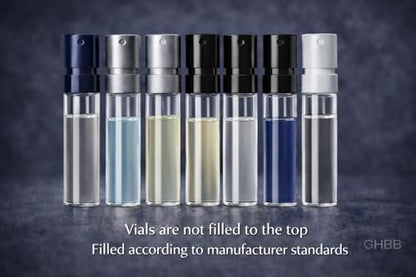GHBB Cologne 11 Designer Sample Vial For Men Sampler Discovery Set Avelisse